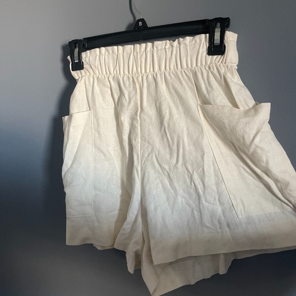 White Summer Shorts